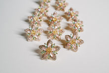 Lotus Bloom Crystal Statement Studs