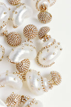 St Armands Designs Diamond Rhinestone Wrapped White Shells