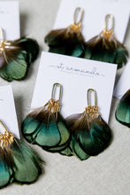 Juniper Fall Feather Tassel Statement Earrings
