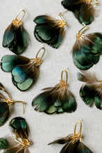 Juniper Fall Feather Tassel Statement Earrings