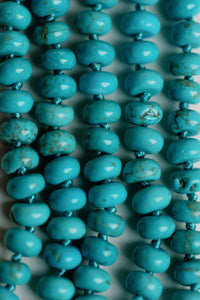 Genuine Turquoise Choker Candy Necklace
