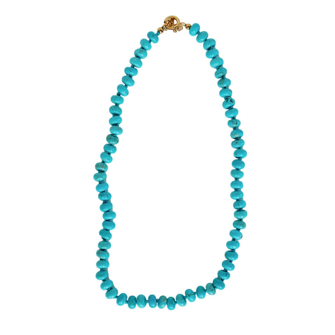 Genuine Turquoise Choker Candy Necklace