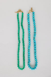 18" Genuine Turquoise Candy Necklace (Pre-Order)