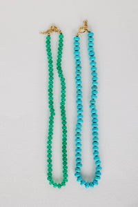 18" Genuine Jade Candy Necklace