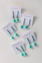 Turquoise Swingy Statement Earrings