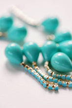 Turquoise Swingy Statement Earrings