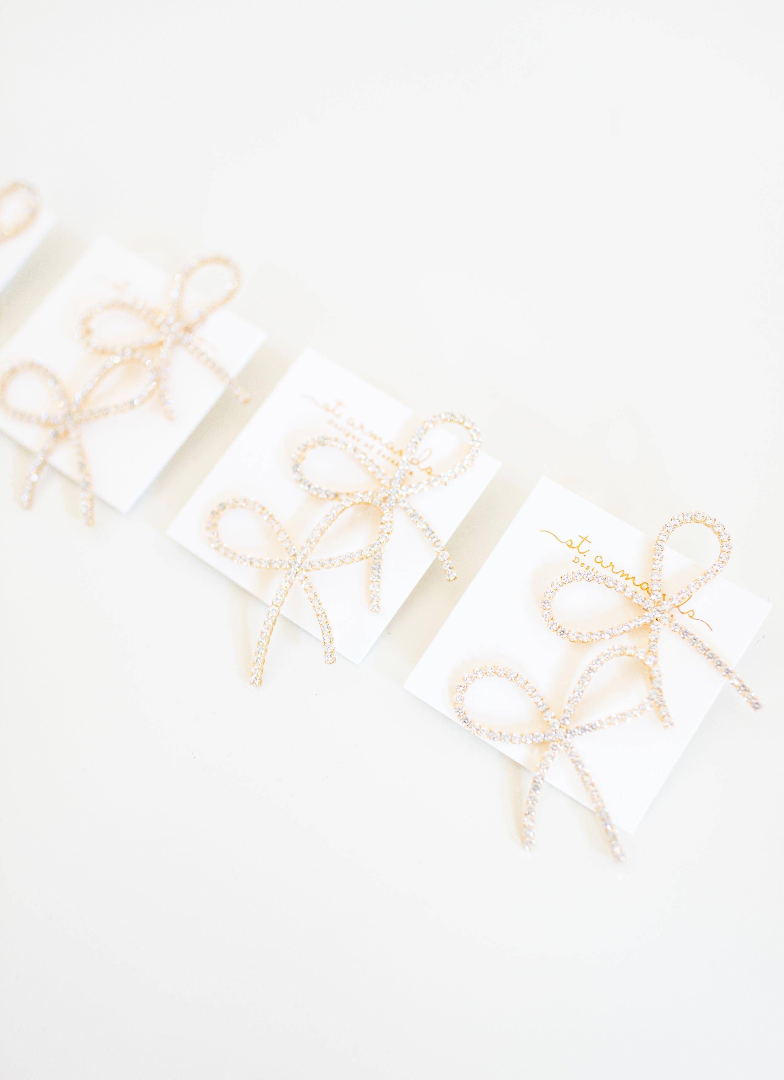 Rhinestone Statement Bows