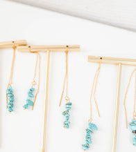 Turquoise Stacked Threaders