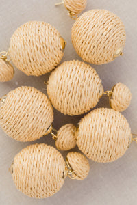 Natural Lido Pom Poms