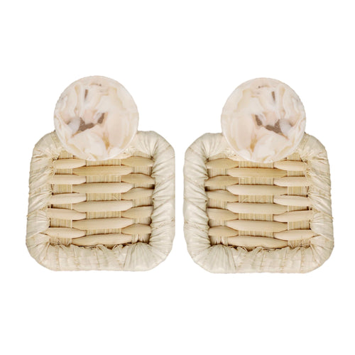 Square Rattan Doorknockers