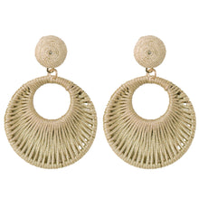 Gold Metallic Wrapped Bali Drops