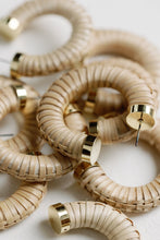 Rattan Wrapped Hoops