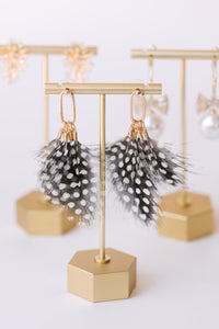 Spotted Feather Tassels