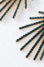 Black Sunburst Drops