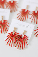 Red Sunburst Drops