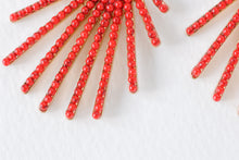 Red Sunburst Drops