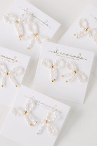 Petite Pearl Bows