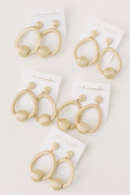 Metallic Holiday Lido Hoops