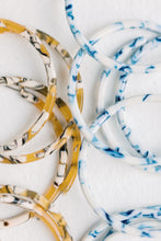 1.25" Skinny Blue and White Hoops