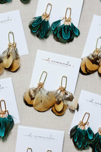 Quail Feather Tassels