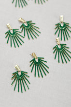 Green Sunburst Drops