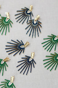 Navy Sunburst Drops