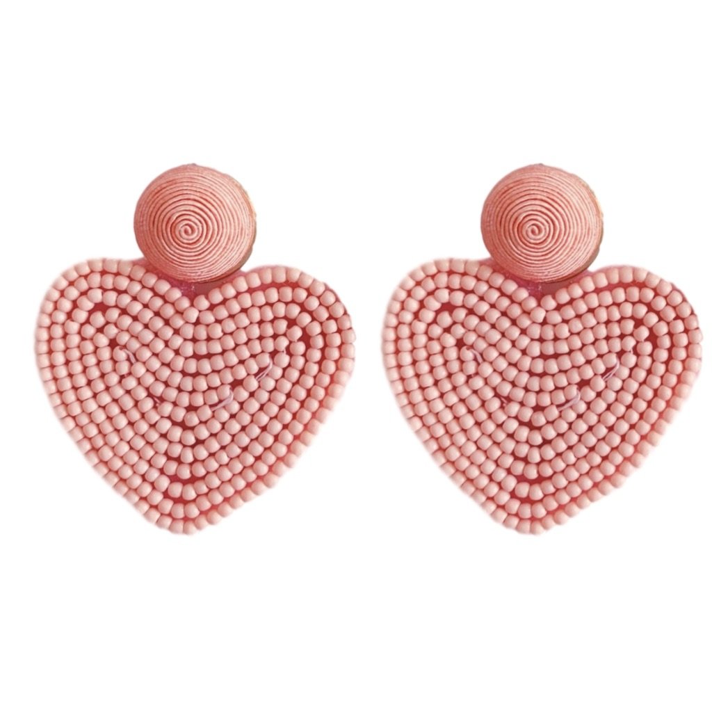 Upcycled LV Heart Shaped Earrings (Hot Pink) – Farmhouse Treasures of  Saratoga LLC and Penelope & Me Boutique