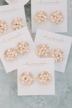 Sunburst Pearl Studs