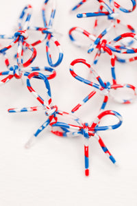 Red, White, and Blue Bows