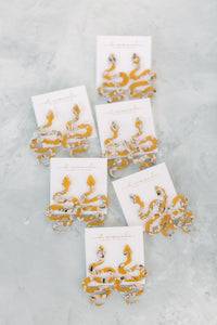 Yellow Marble Python Drops