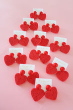 Red Holiday Hearts
